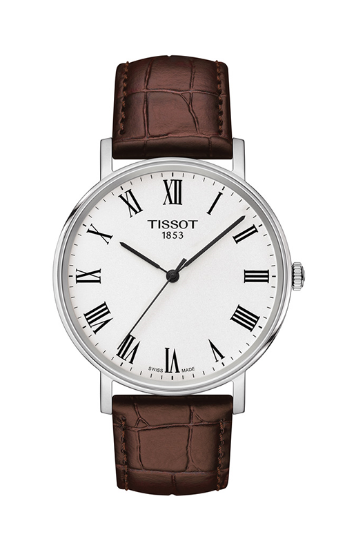 Tissot Brown Leather Dress Watch