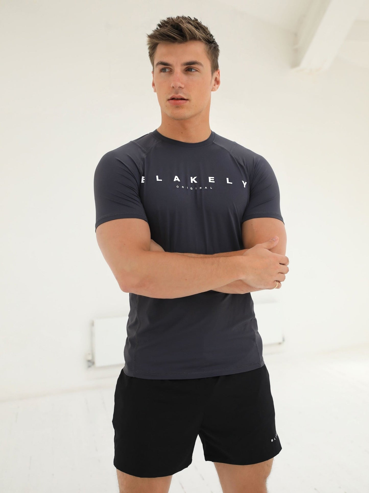 Apex Gym T-Shirt - Charcoal