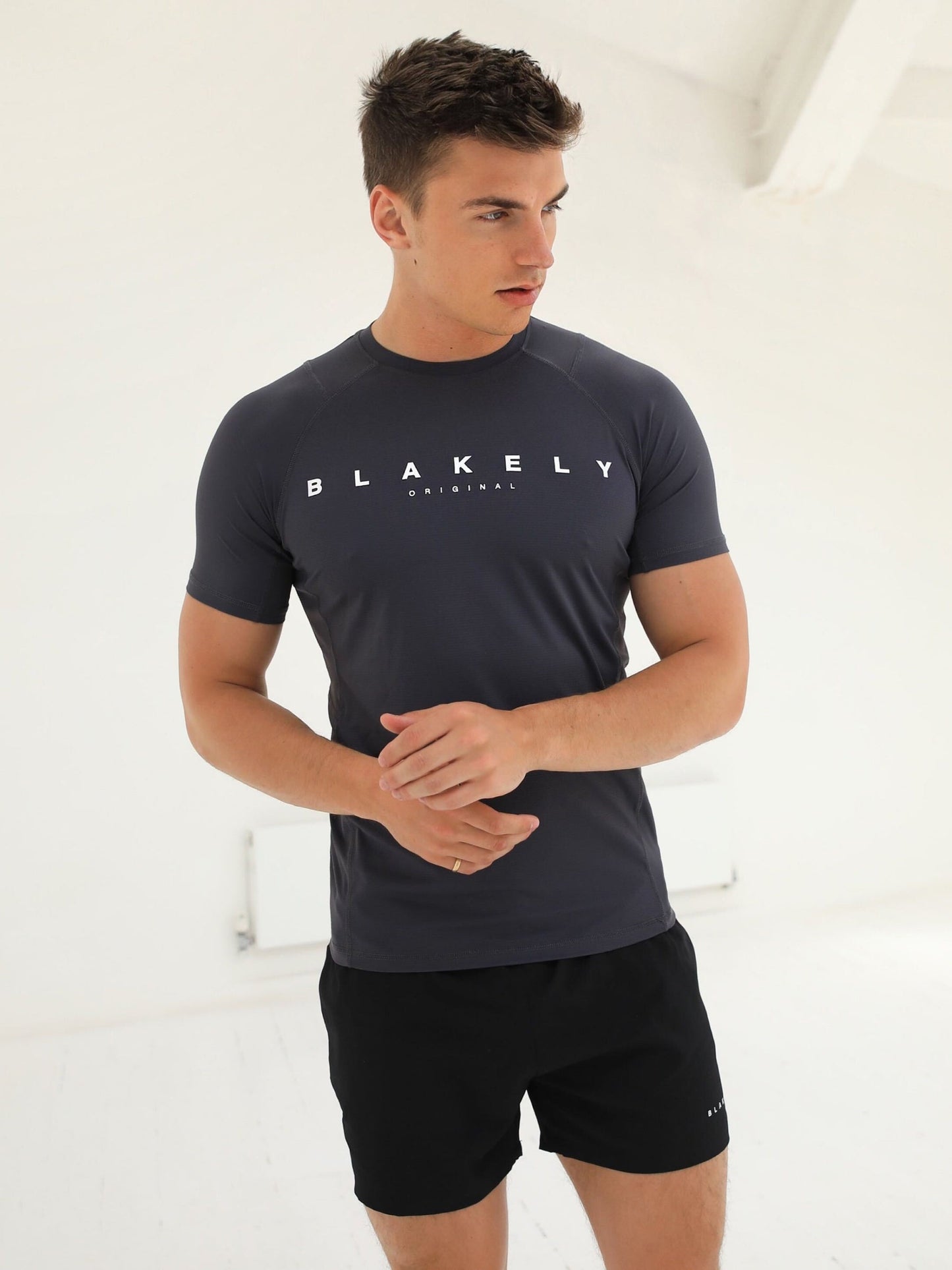 Apex Gym T-Shirt - Charcoal