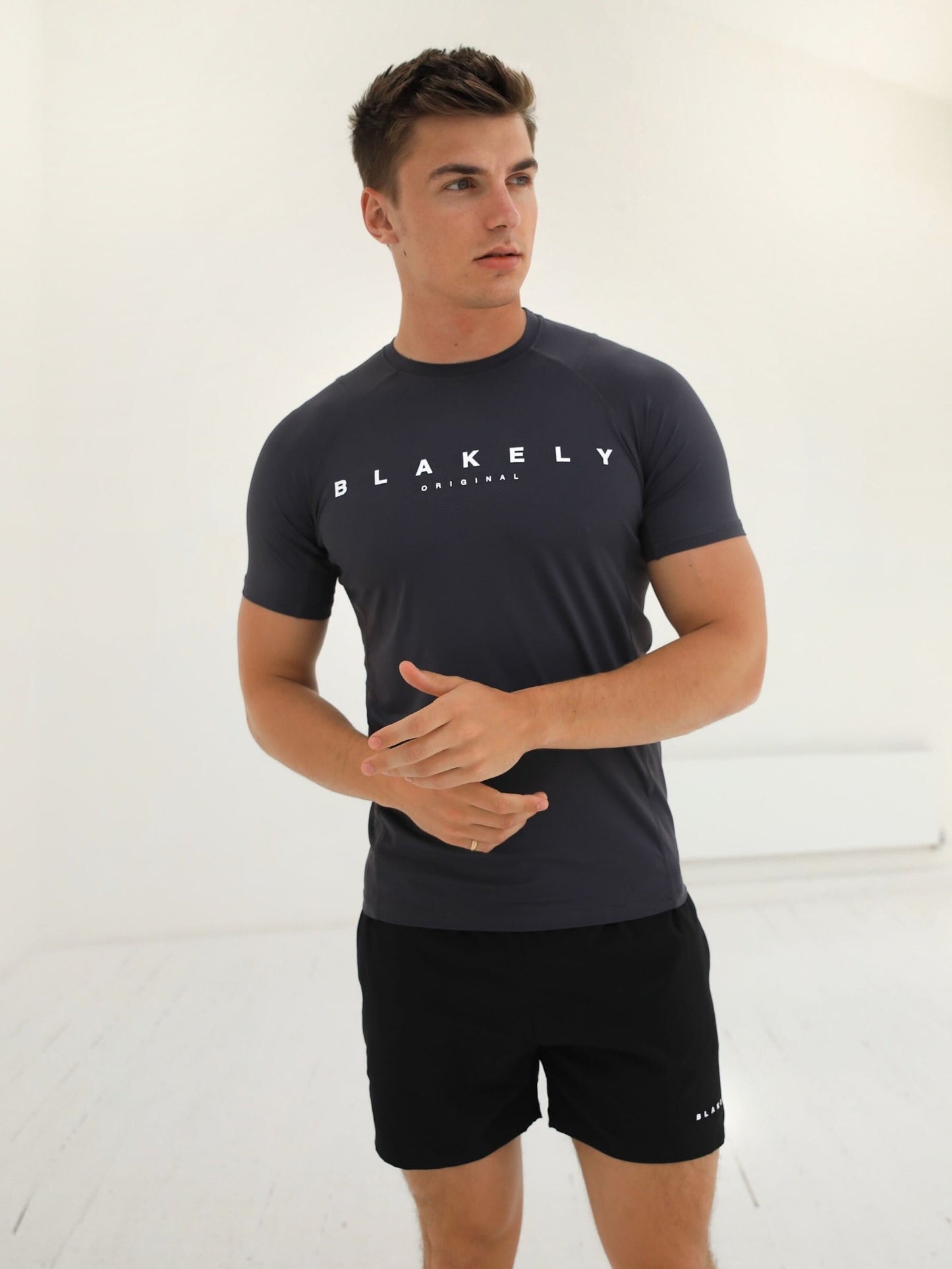 Apex Gym T-Shirt - Charcoal