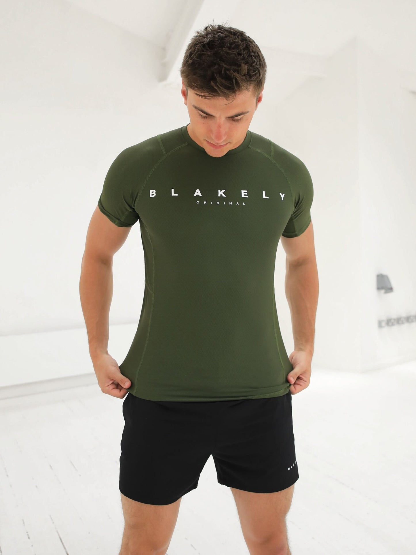 Apex Gym T-Shirt - Dark Green