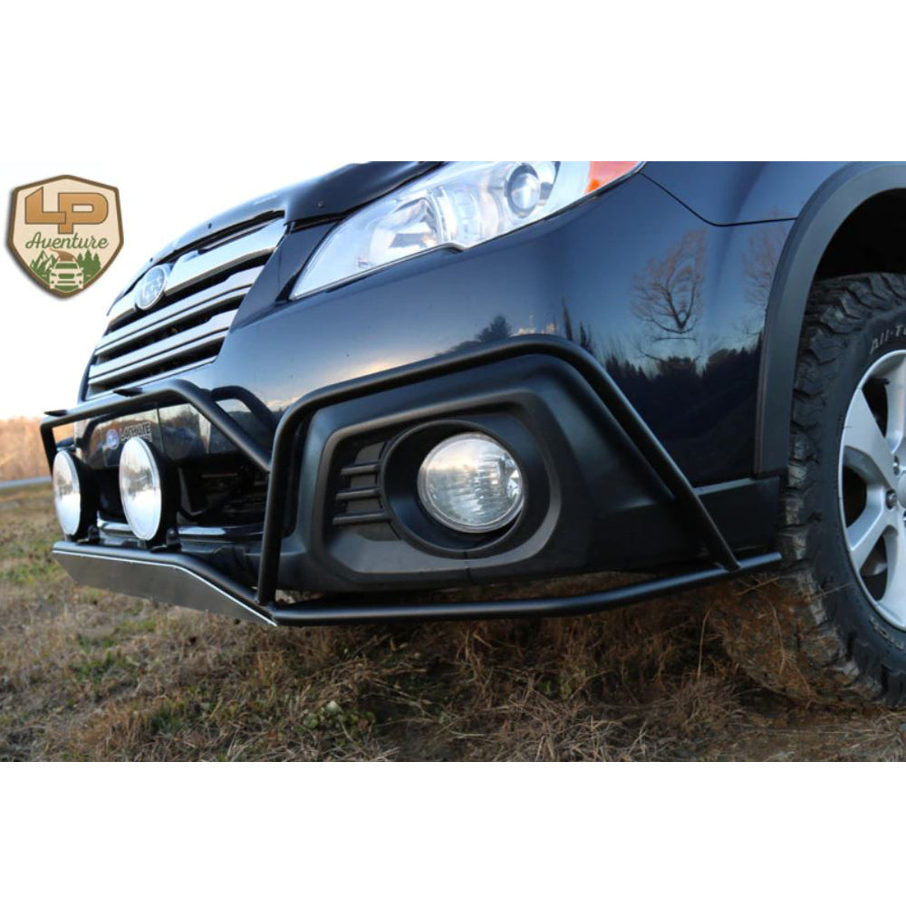 LP Aventure 13-14 Subaru Outback Big Bumper Guard - Powder Coated (lpaFLP-OBA-13-GUARD-B-B+OPC)