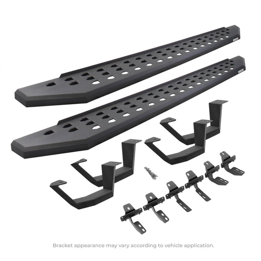 Go Rhino 05+ Toyota Tacoma RB20 Complete Kit w/RB20 + Brkts + 2 RB20 Drop Steps (gor6944298720PC)