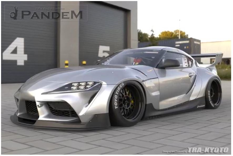 GReddy 2019+ Toyota Supra A90 Pandem RB Complete Wide Body Aero Kit w/ Wing (gre66910400)