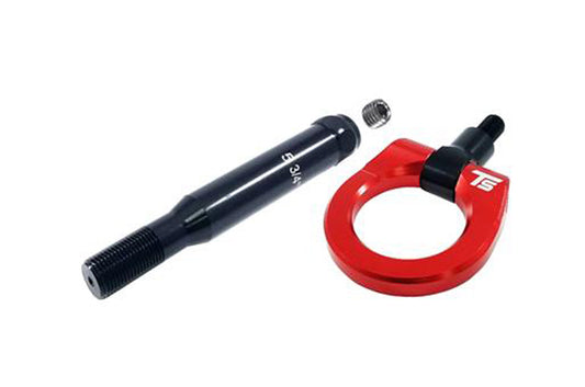 Torque Solution 2015+ Subaru WRX/STI Billet Front & Rear Tow Hook Red