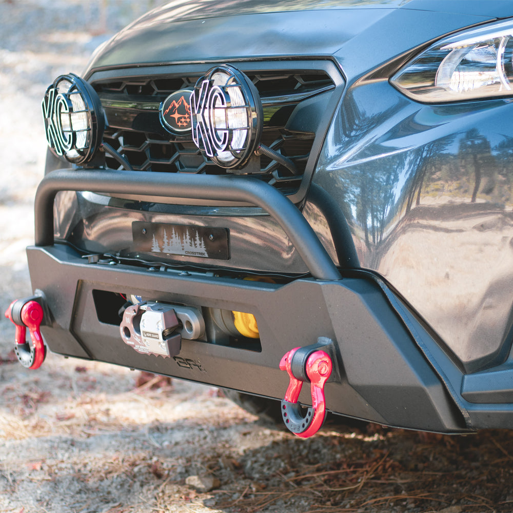 Body Armor 4x4 18+ Subaru Crosstrek HiLine Front Winch Bumper (bodSU-19339)