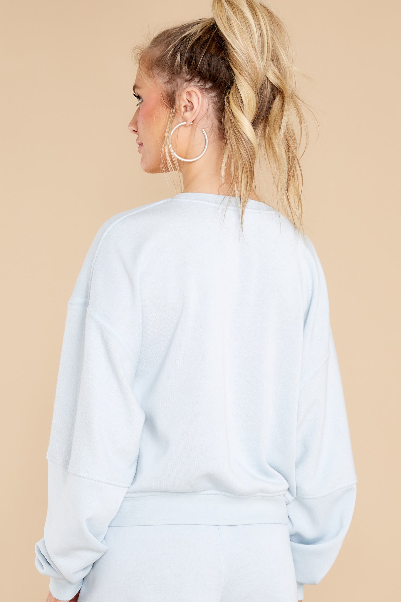 Sweeten The Deal Light Blue Top