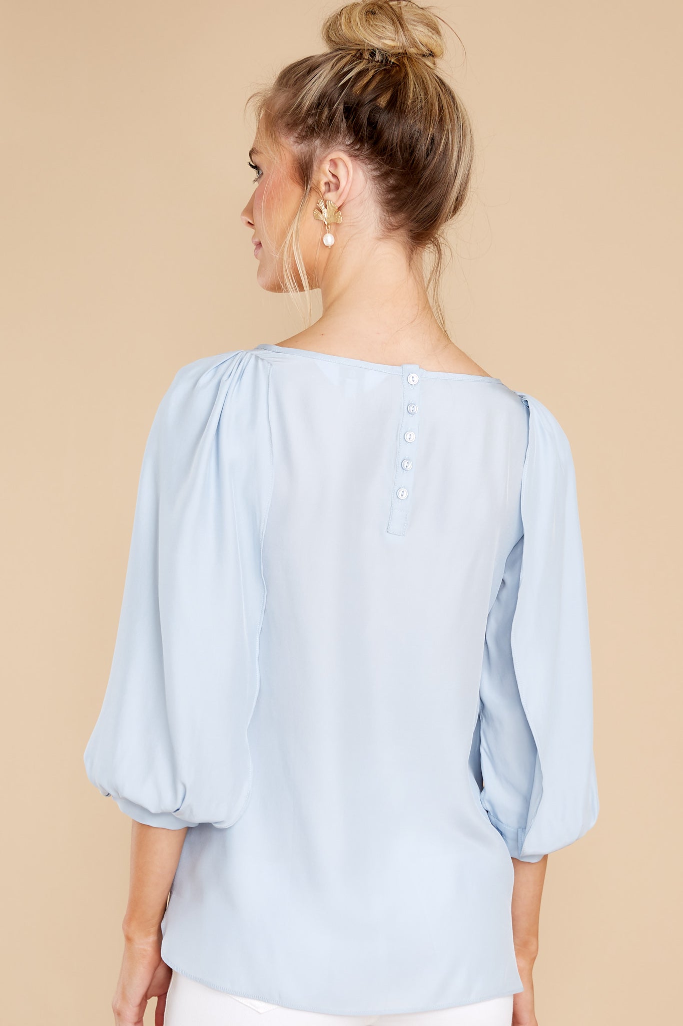 Victoria French Blue Top