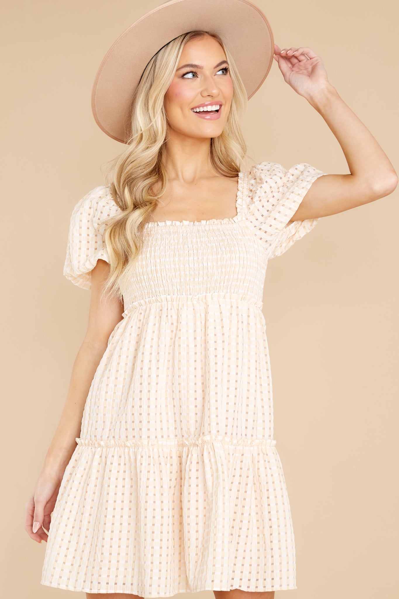 Beauty In The Details Ivory Eyelet Dress