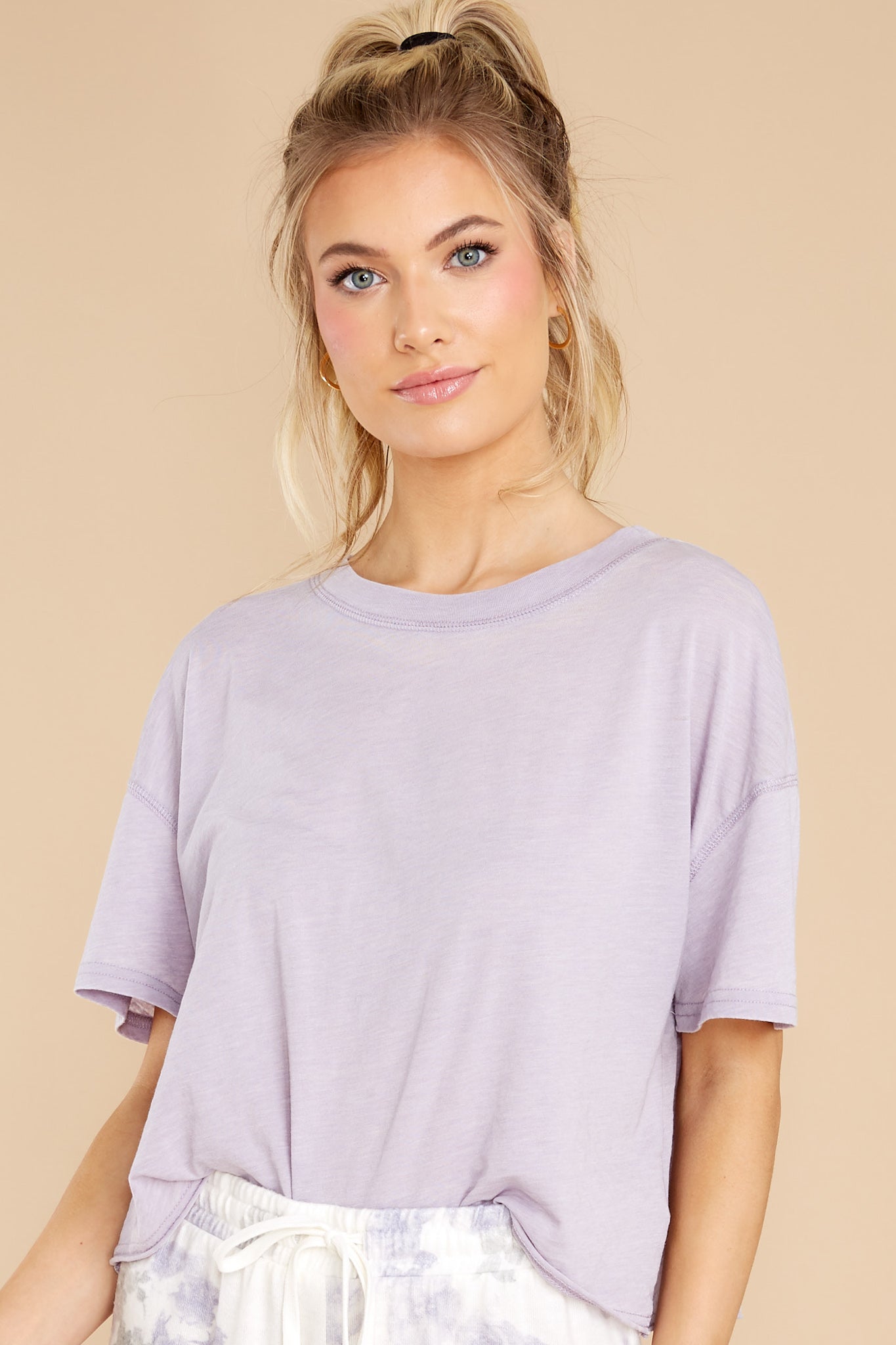 Vintage Lavender Ash Sleep Tee