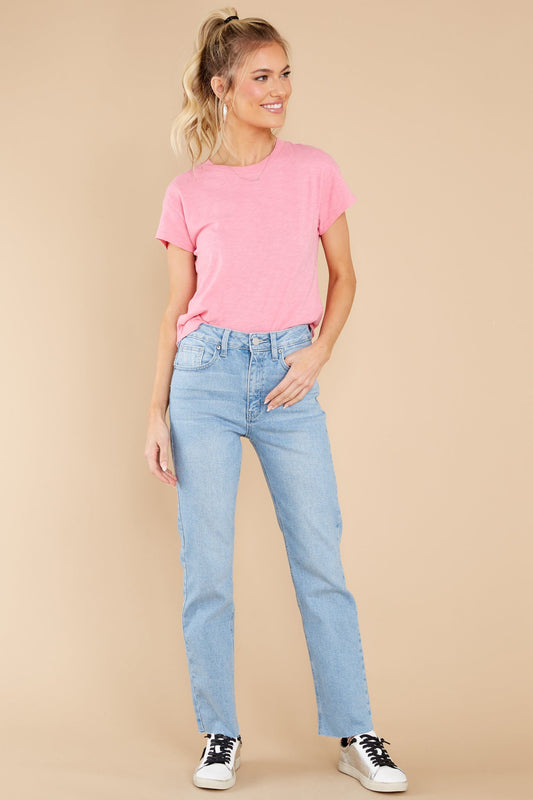 Modern Flamingo Slub Tee