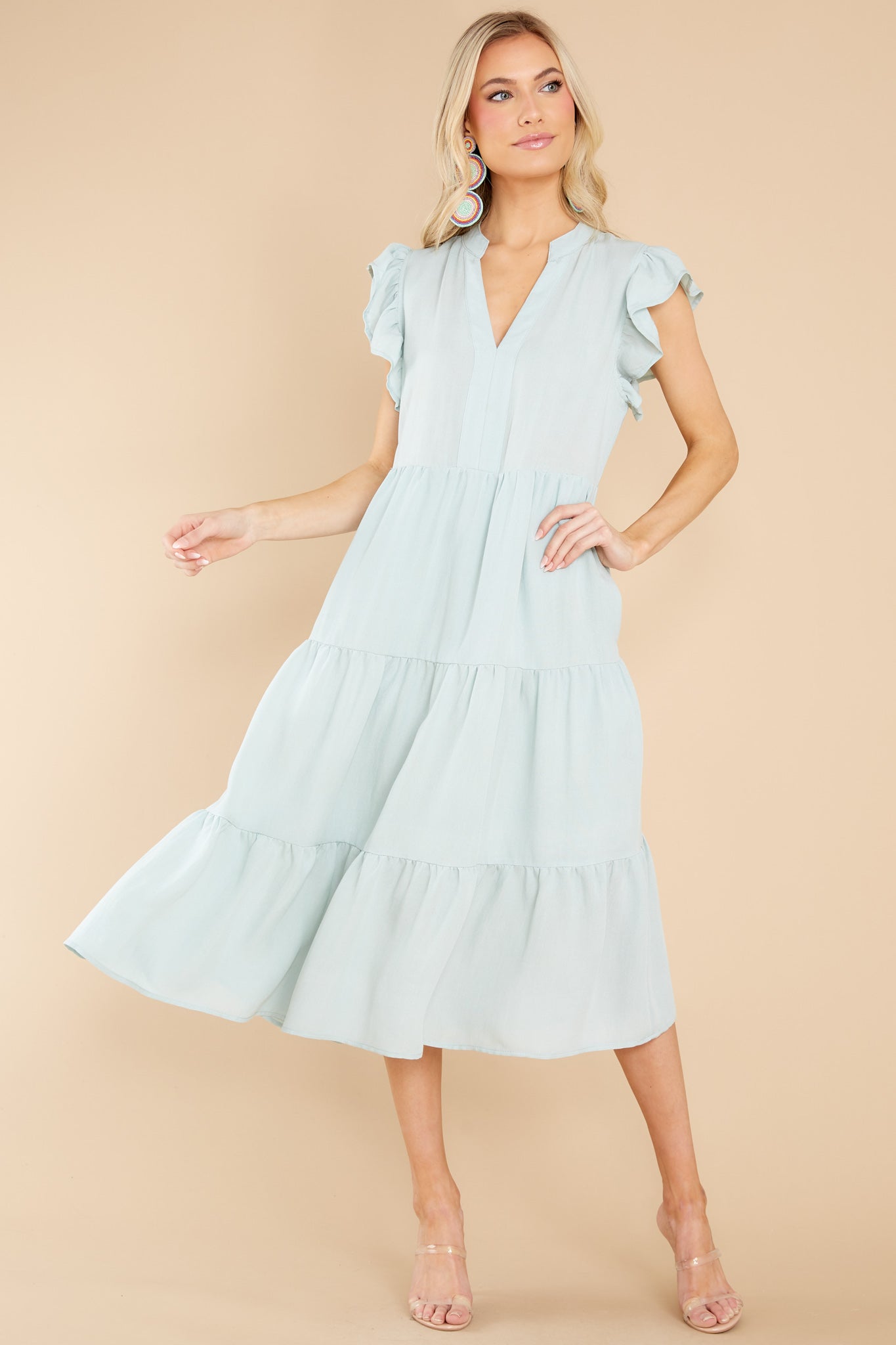 Meaningful Ways Sage Midi Dress