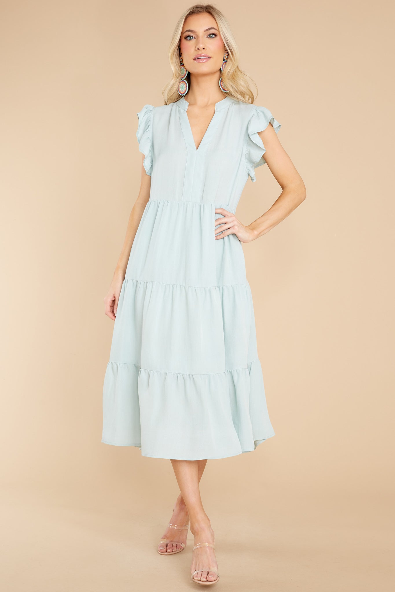 Meaningful Ways Sage Midi Dress