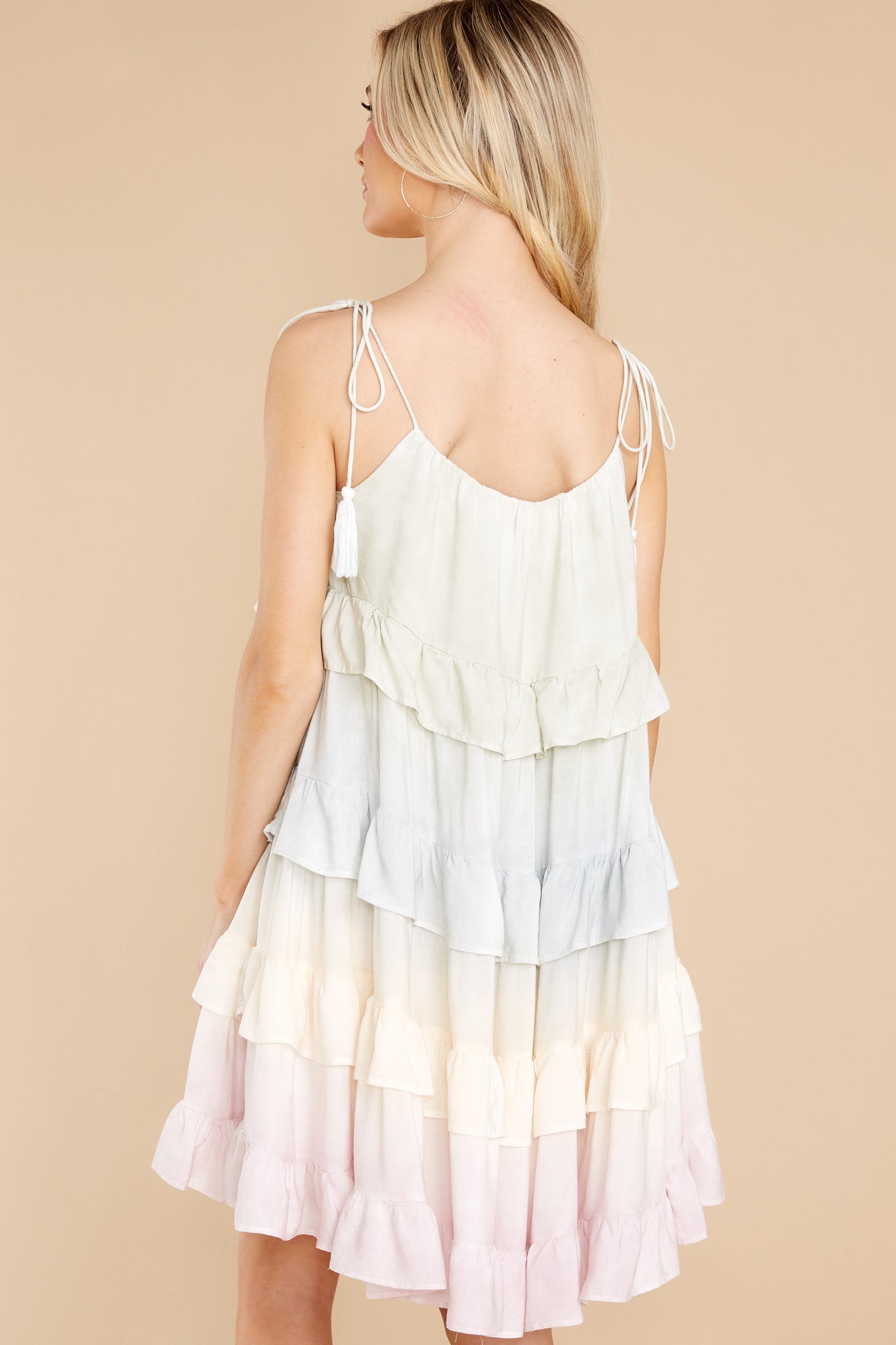 Colorful Perfection Pink Multi Tie Dye Dress