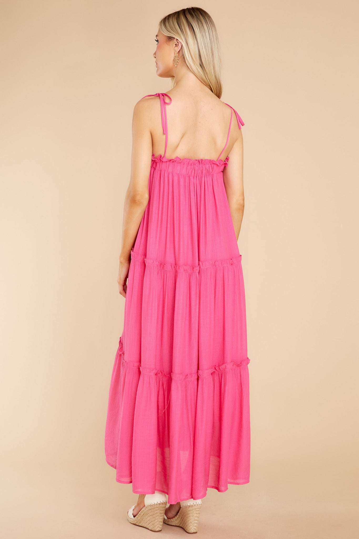 Light Up The Room Hot Pink Maxi Dress