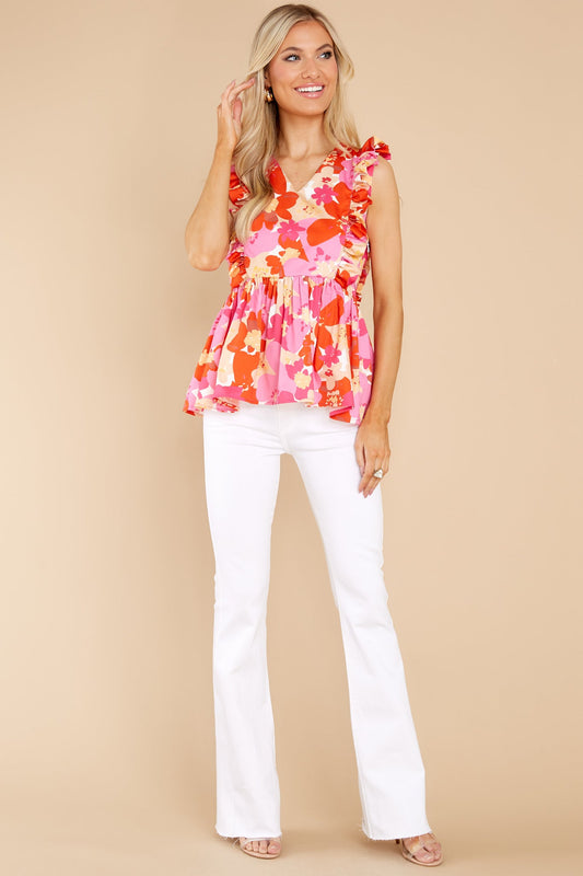 June Groovy Garden Top