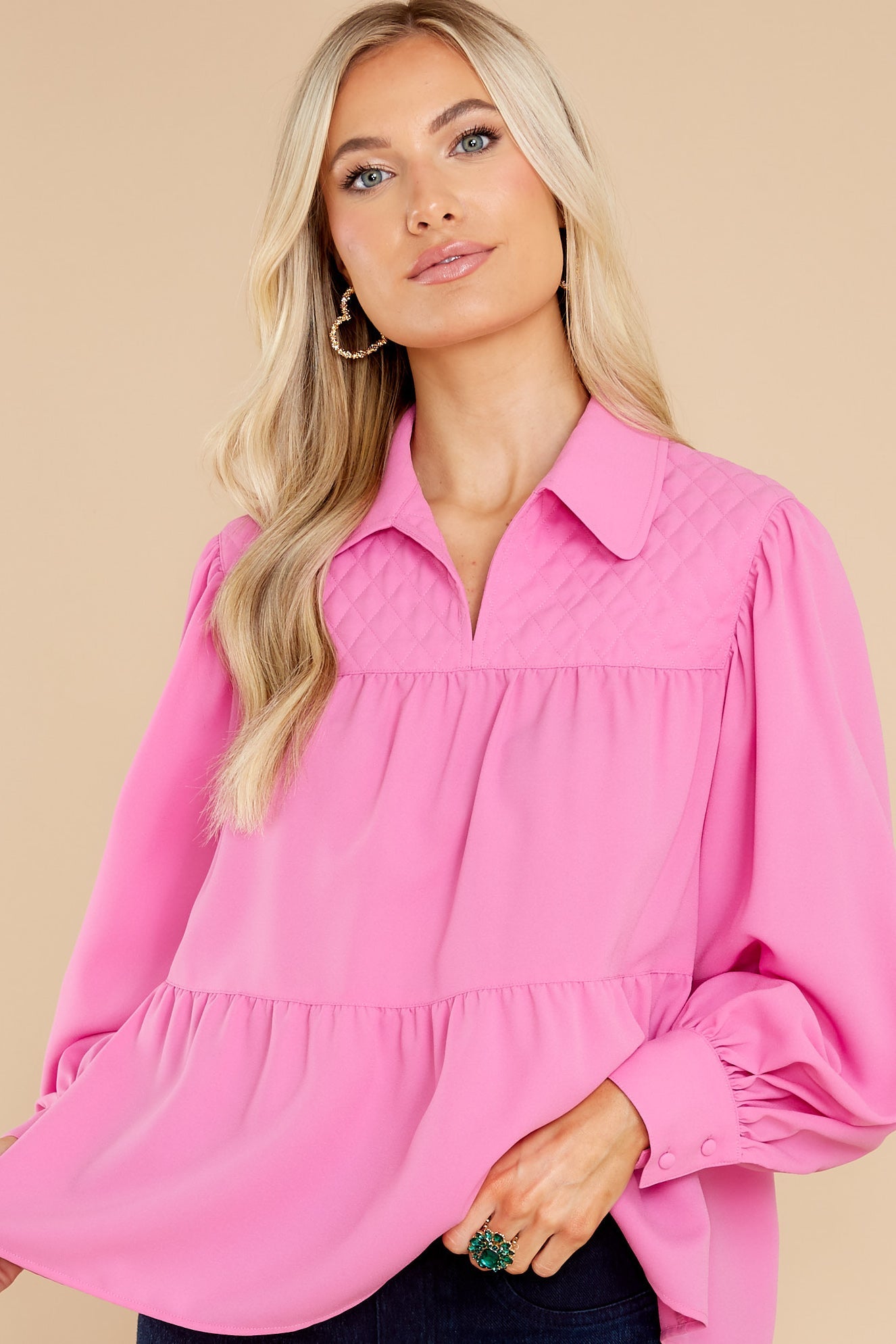 Josie Bright Orchid Top