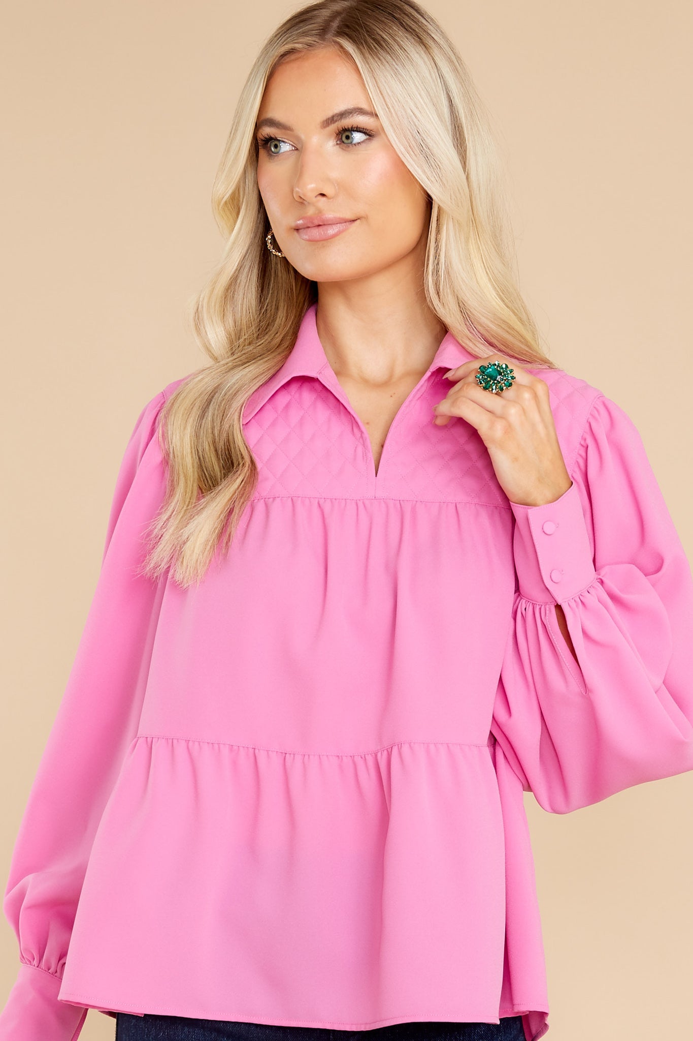 Josie Bright Orchid Top