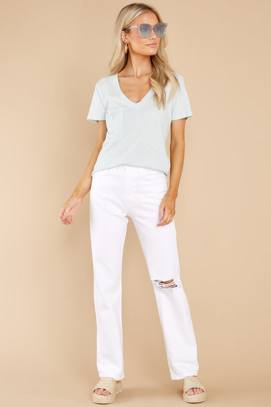 Cotton Slub Skylight Pocket Tee