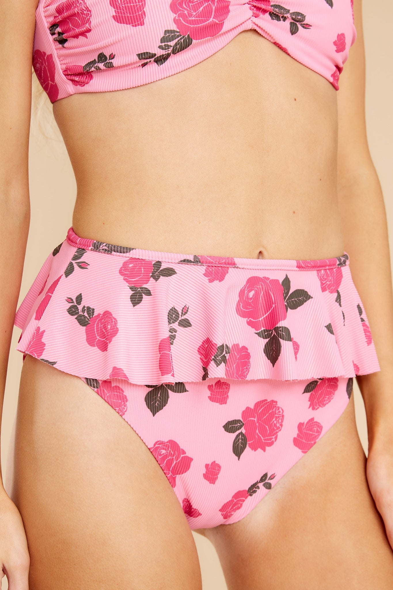 Daisy Pink Rose Bottoms