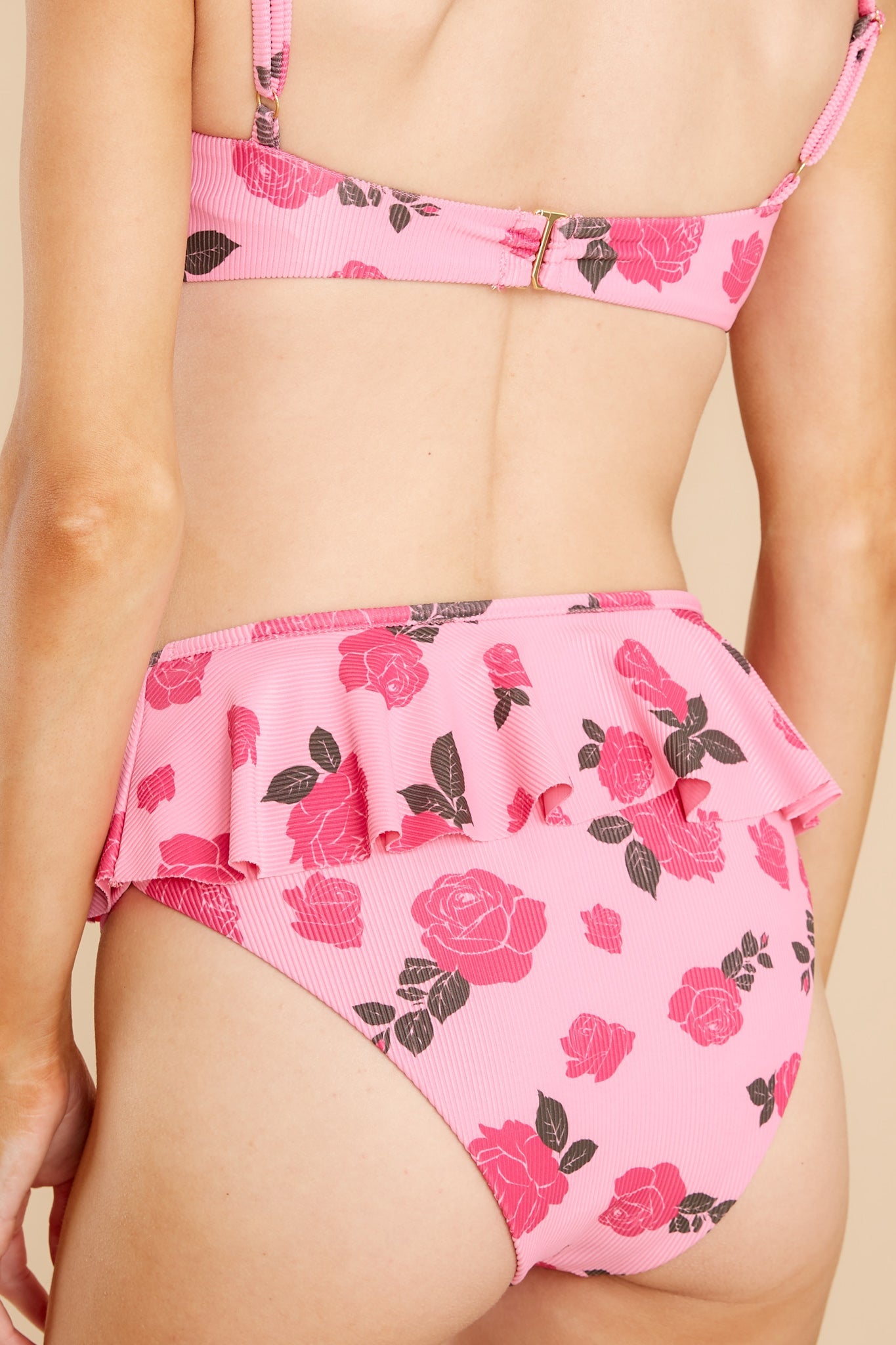 Daisy Pink Rose Bottoms