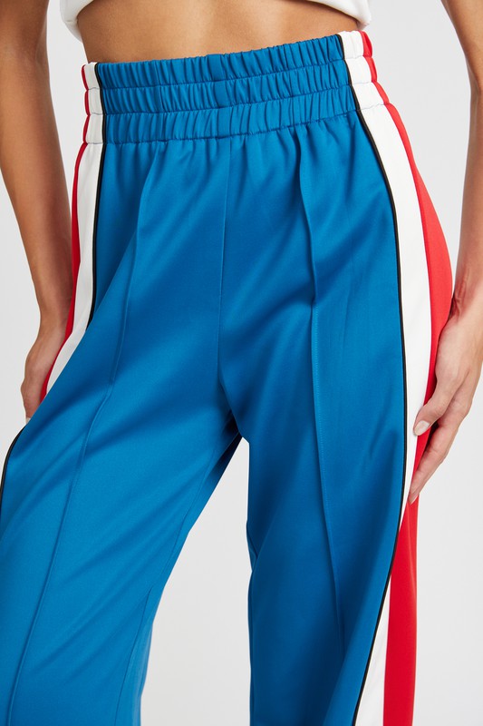 Colorblock track pants