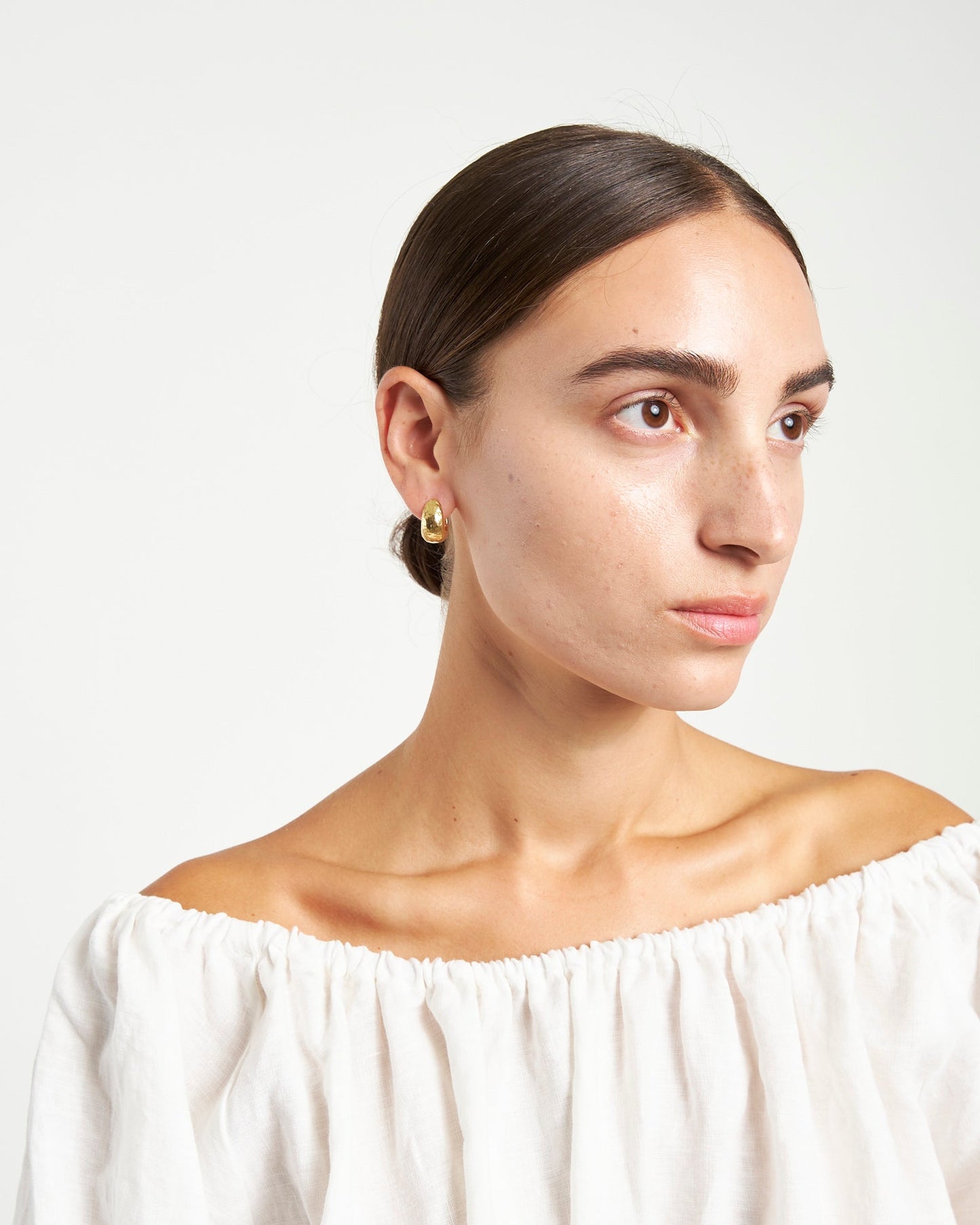 Cosmopolitan Hoops in 18k Gold Vermeil