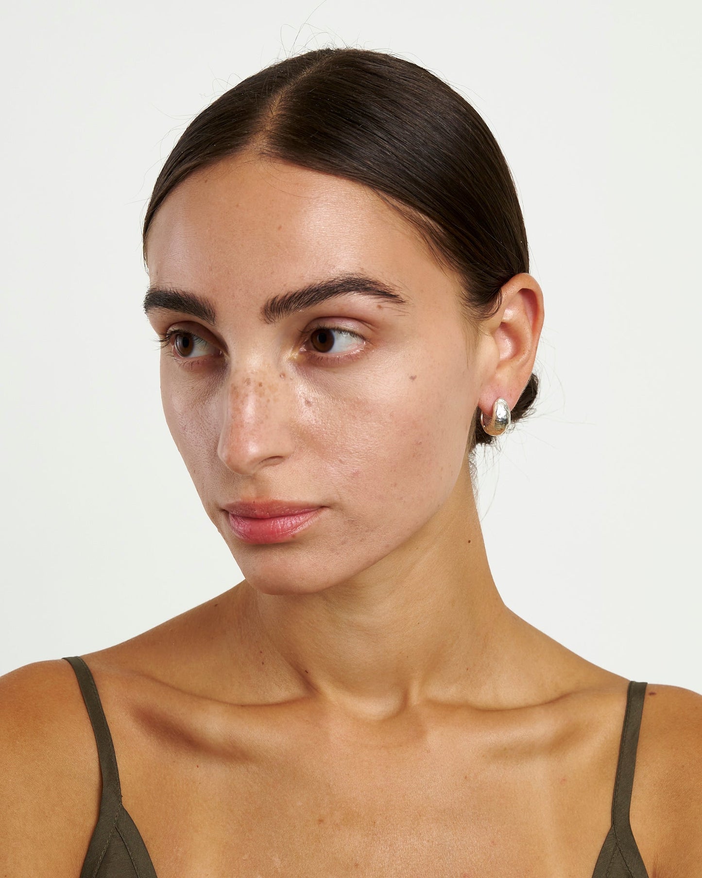 Cosmopolitan Hoops in Sterling Silver