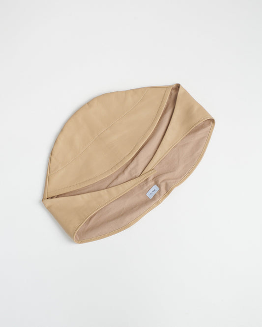Lambskin Bonnet in Saddle