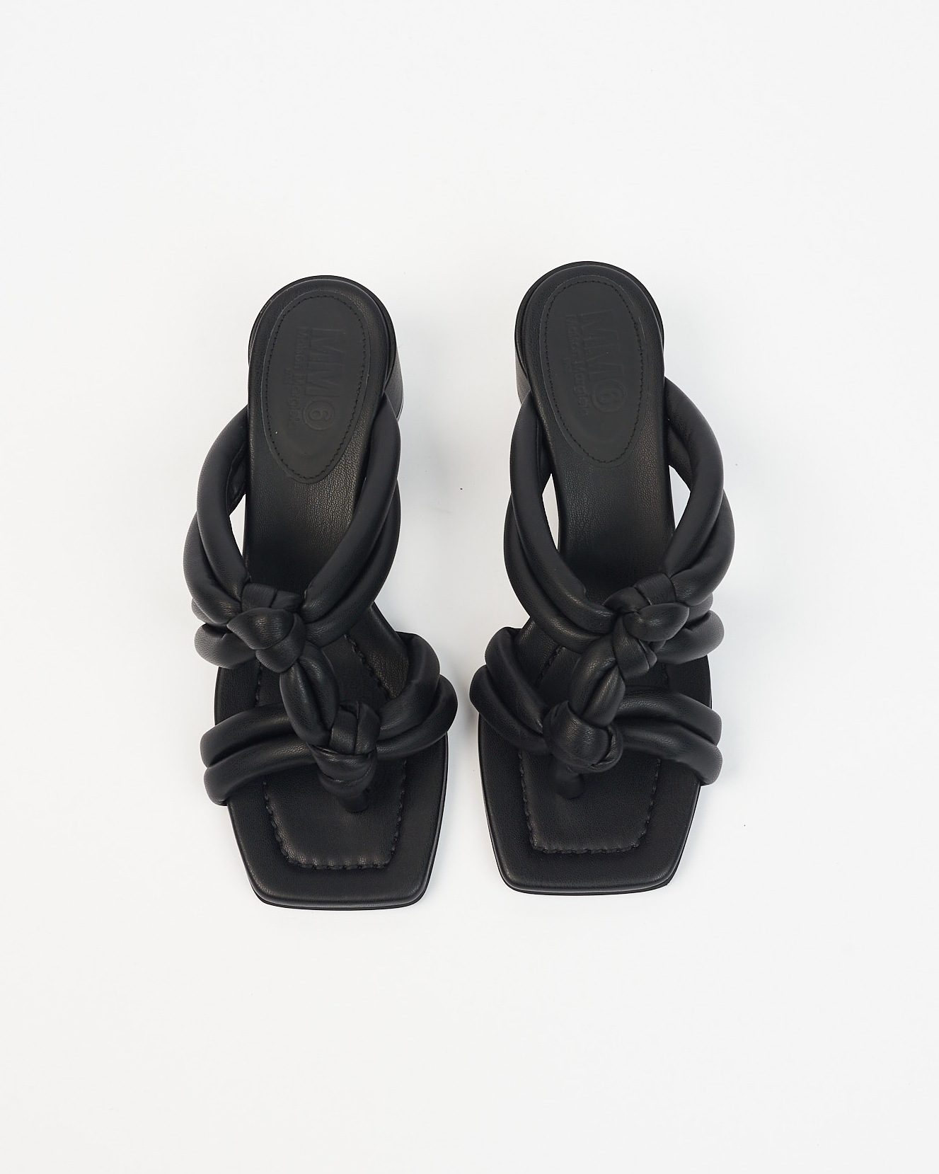 Chunky Mignon Heel in Black