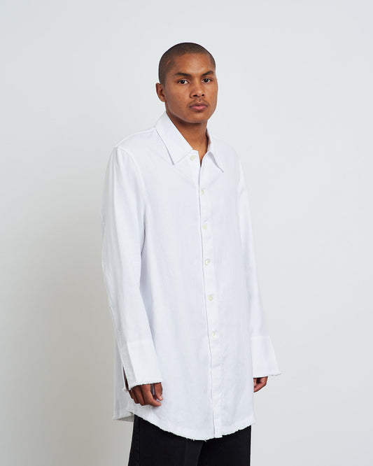 Big Welding Shirt in White