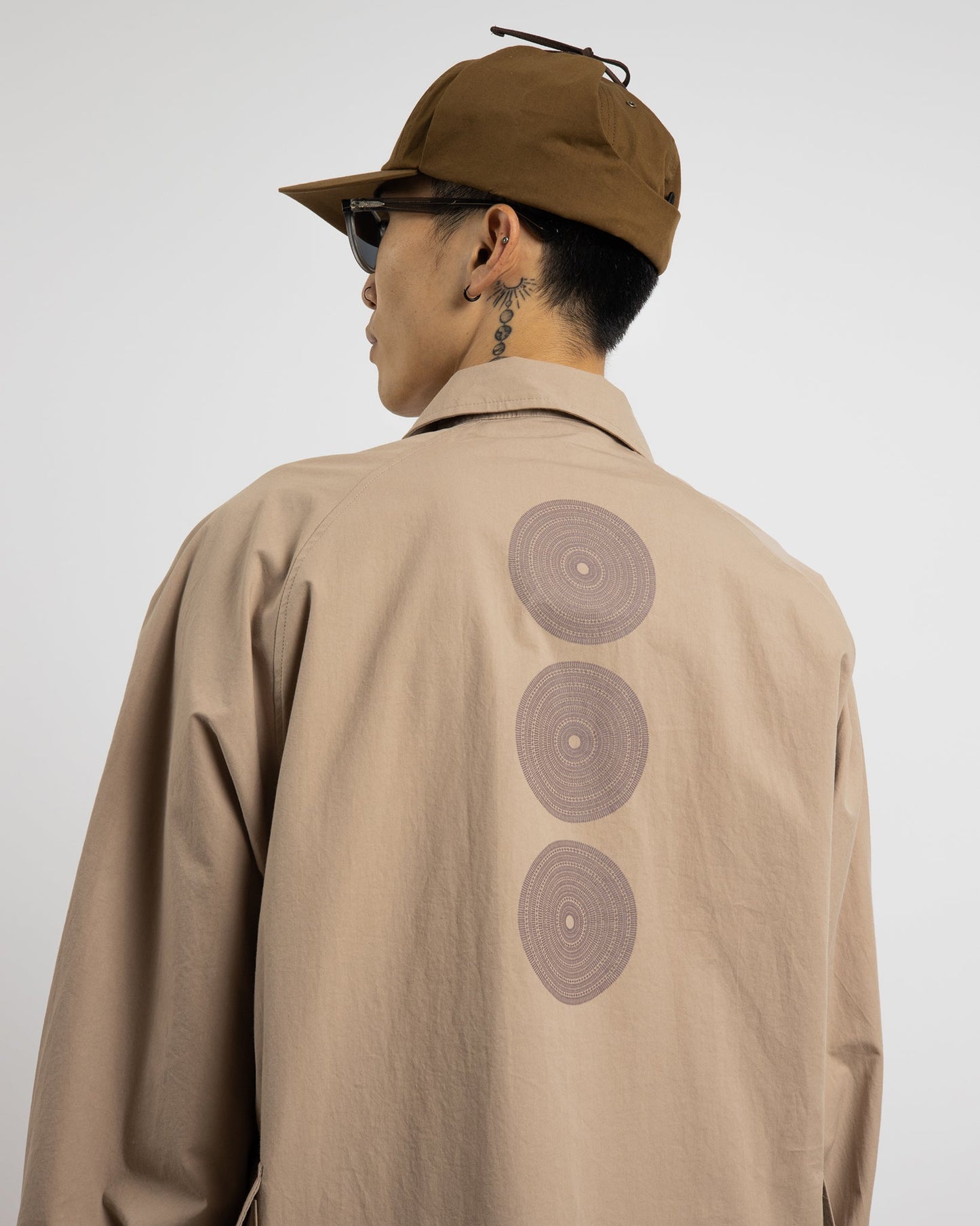 High Density Twill Casquette in Brown