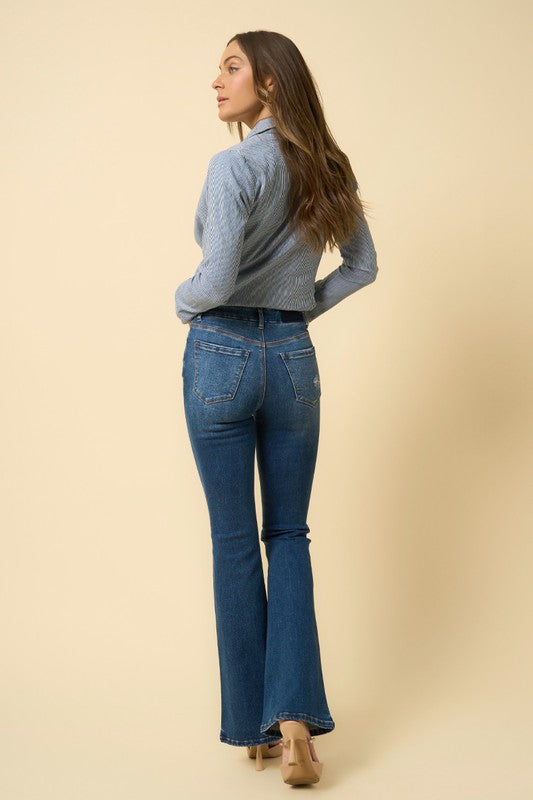 High Rise Flare Jeans