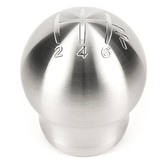 Raceseng Contour Shift Knob (Gate 3 Engraving) M12x1.25mm Adapter - Brushed