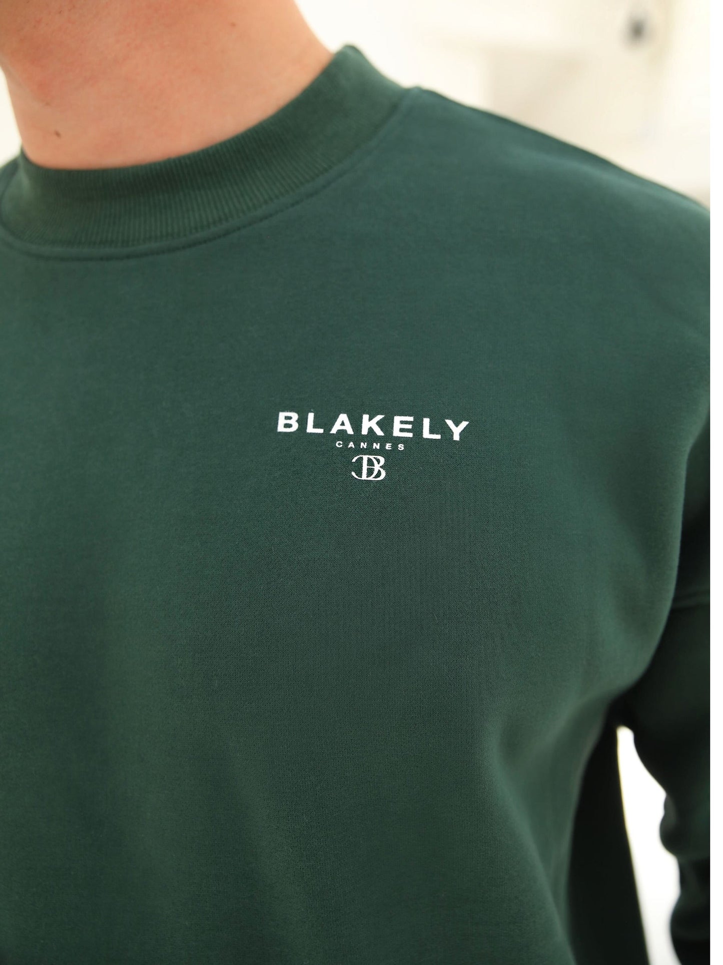 Riviera Initial Jumper - Dark Green