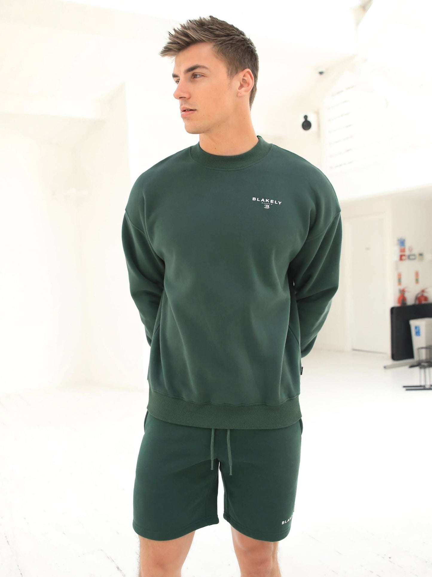 Riviera Initial Jumper - Dark Green