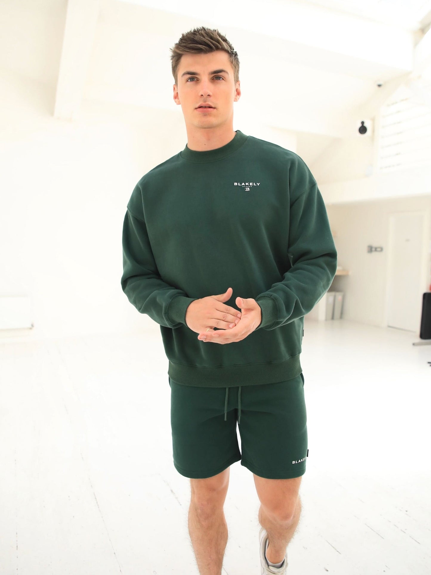 Riviera Initial Jumper - Dark Green