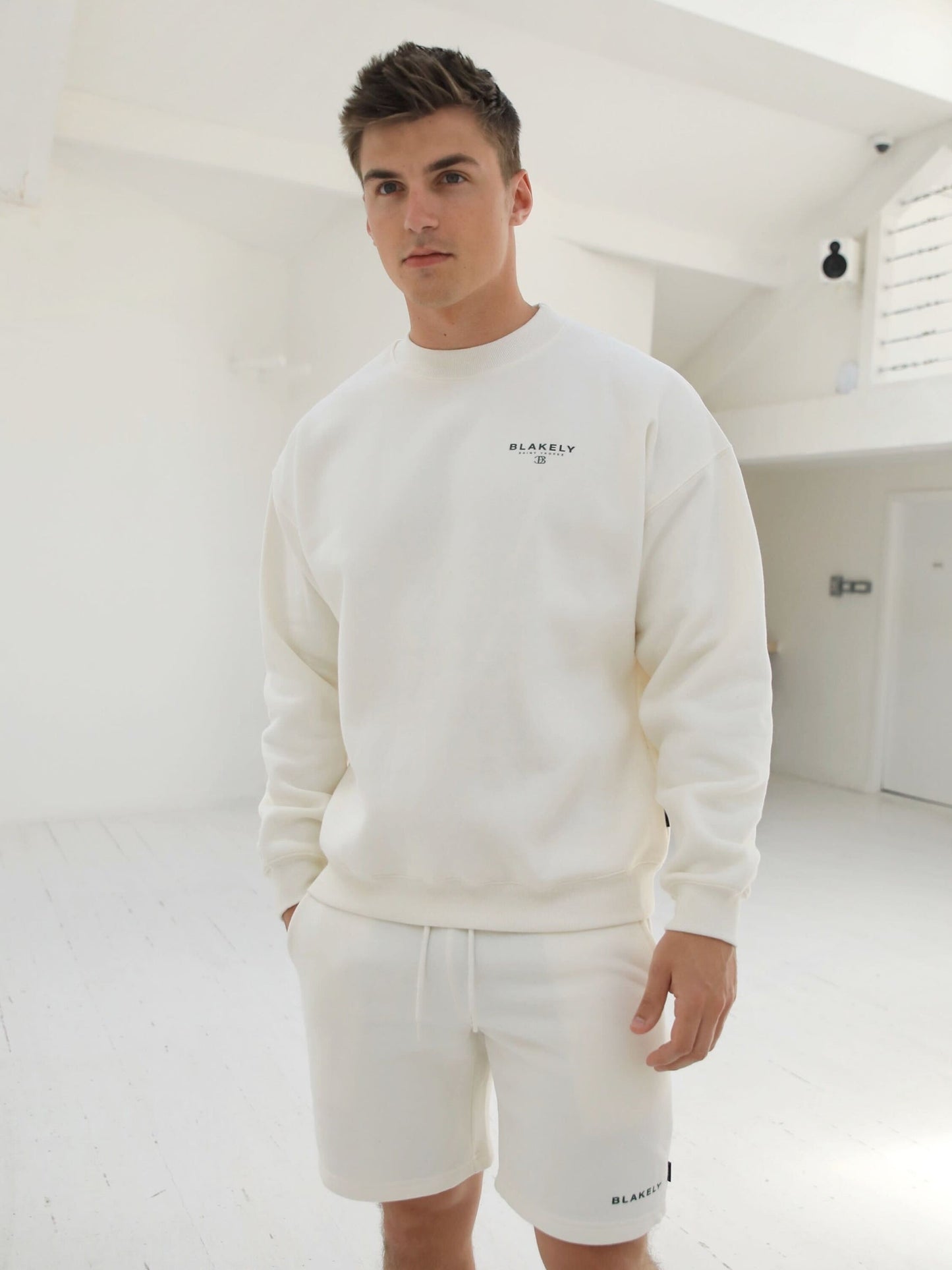 Riviera Initial Jumper - Off White