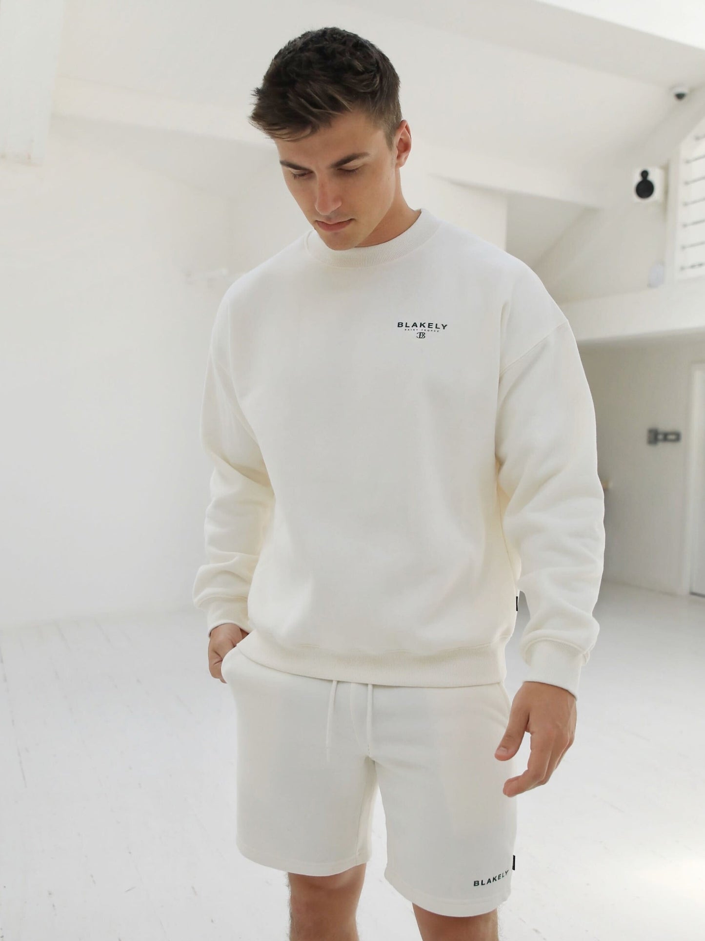 Riviera Initial Jumper - Off White