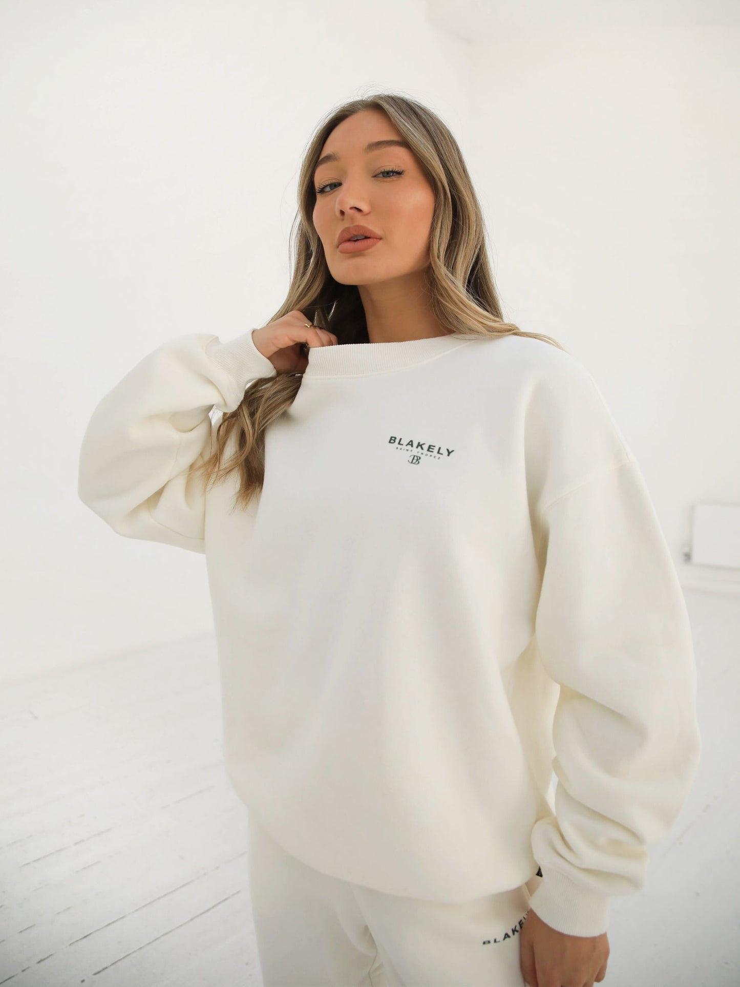 Riviera Initial Women's Jumper - Off White