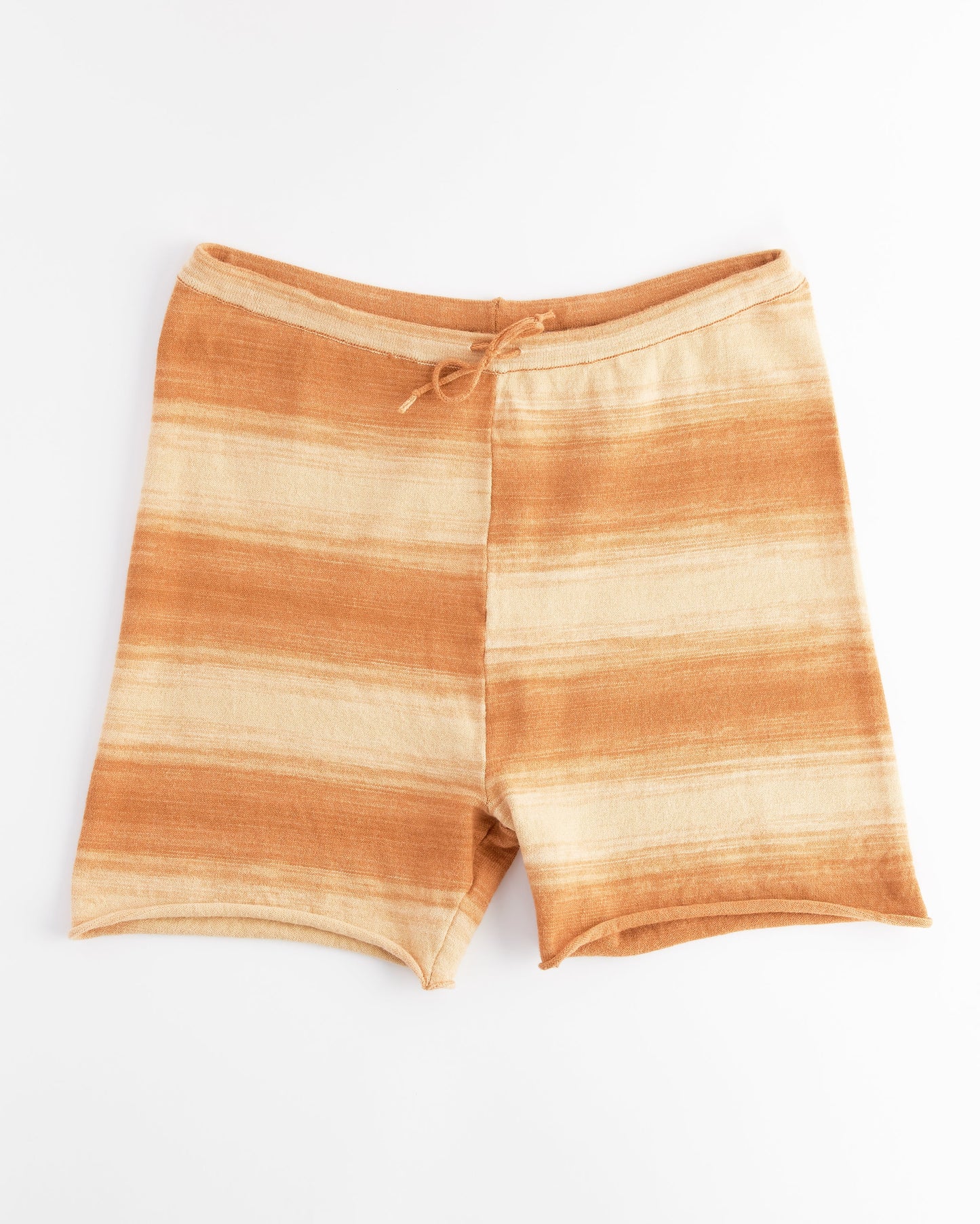 Olivia Short in Beige Stripes
