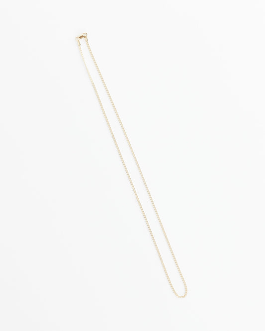 Cuban Link Necklace in 14k Gold