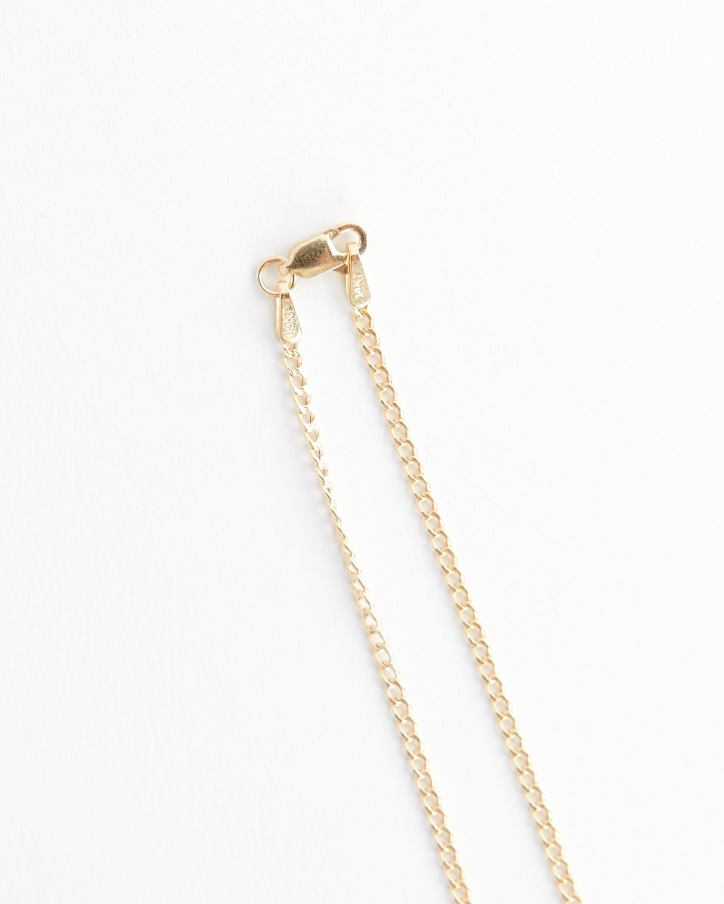 Cuban Link Necklace in 14k Gold