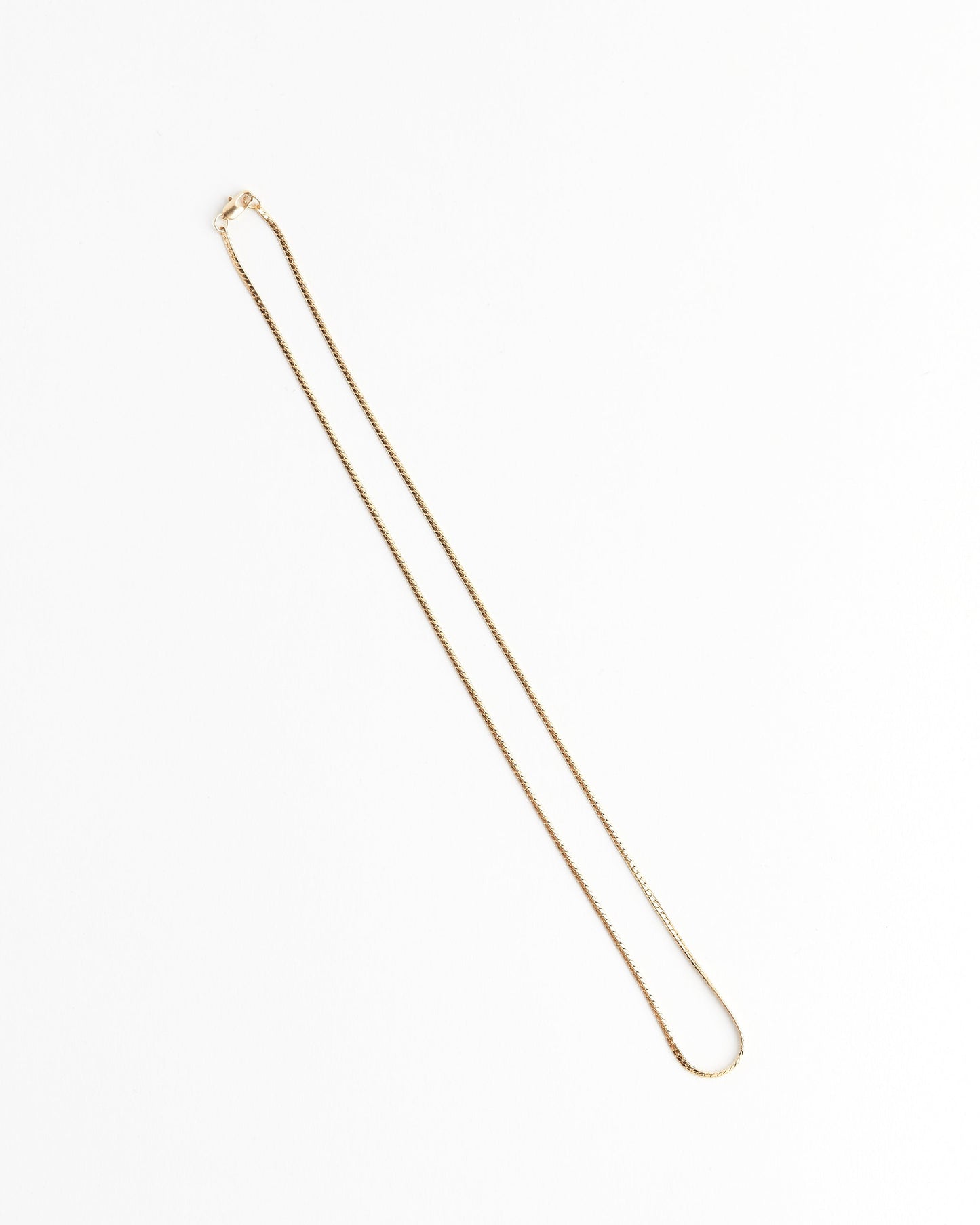 Mini Omega Chain in 14k Gold Plated