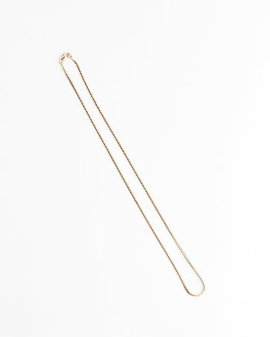 Mini Omega Chain in 14k Gold Plated