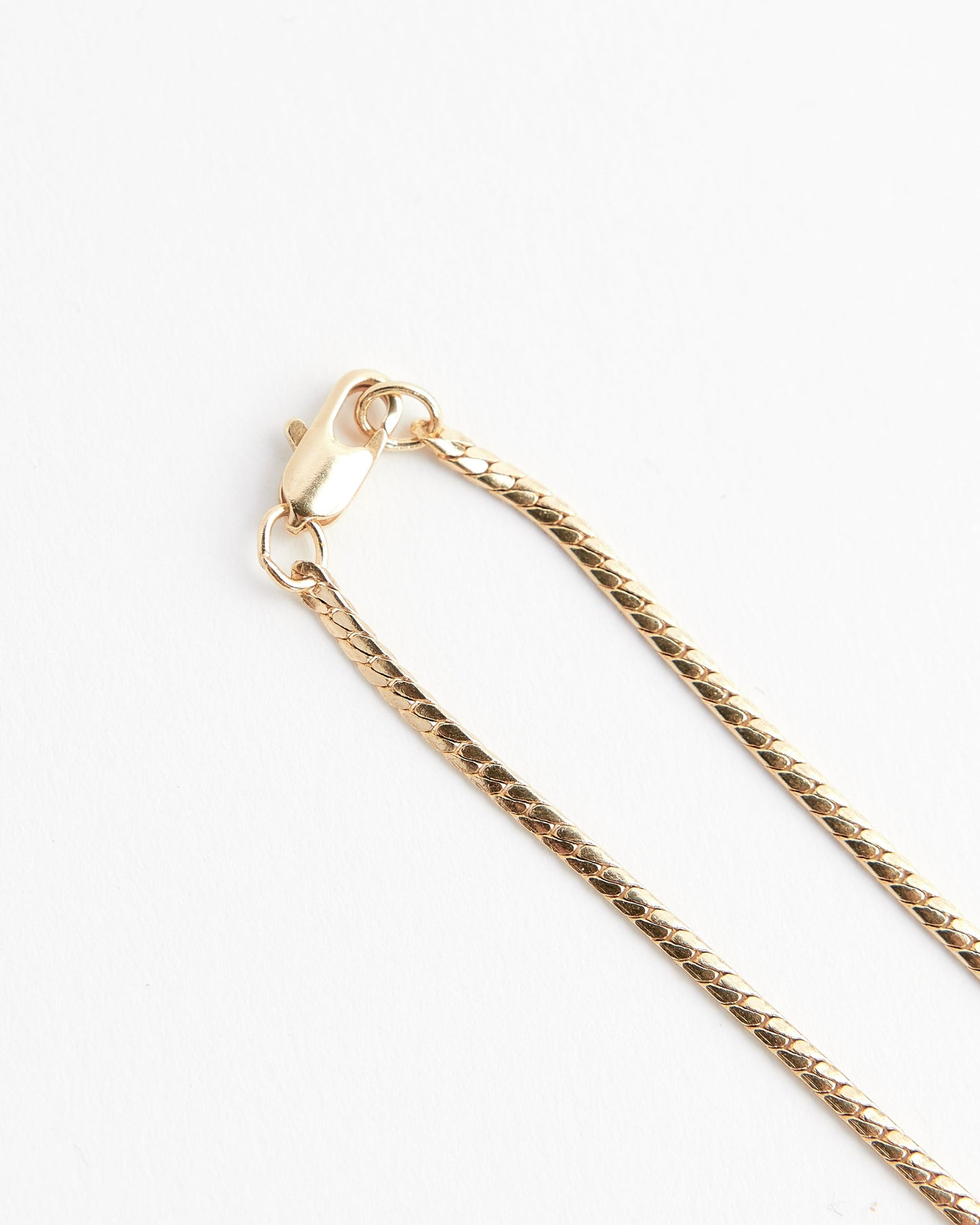 Mini Omega Chain in 14k Gold Plated