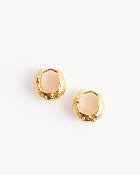 Cosmopolitan Hoops in 18k Gold Vermeil