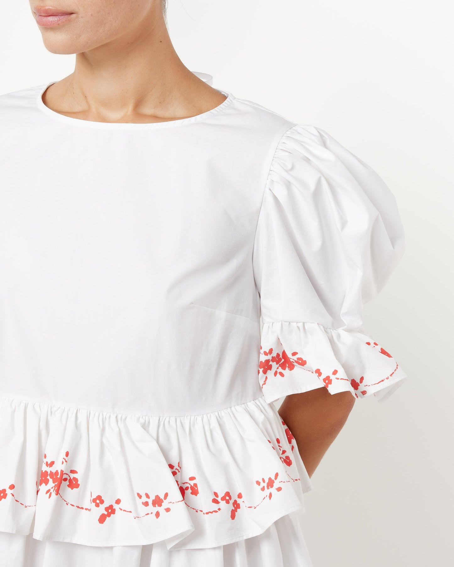 Isla Dress in White