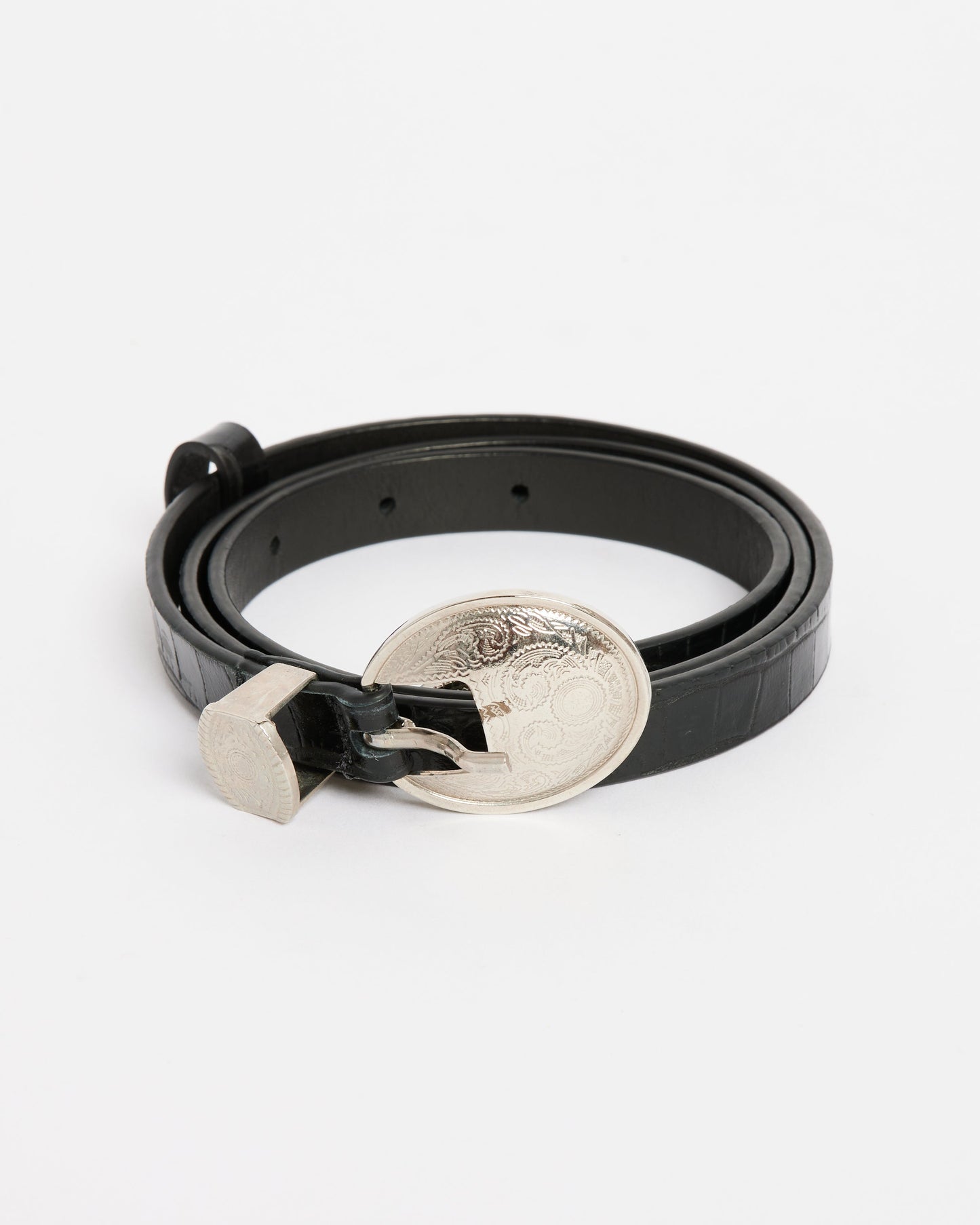 Western Belt in Black
