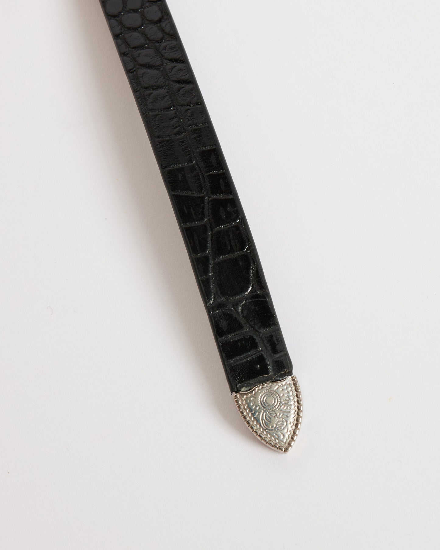 Western Belt in Black